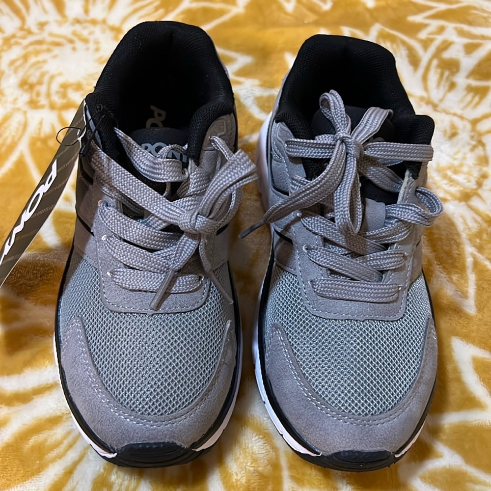 Pony Boys Sneakers (Grey/Black)